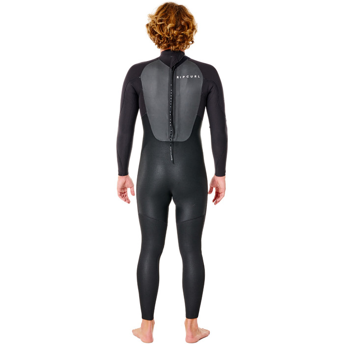 2023 Rip Curl Mens Omega 4/3mm Back Zip Wetsuit 112MFS - Black